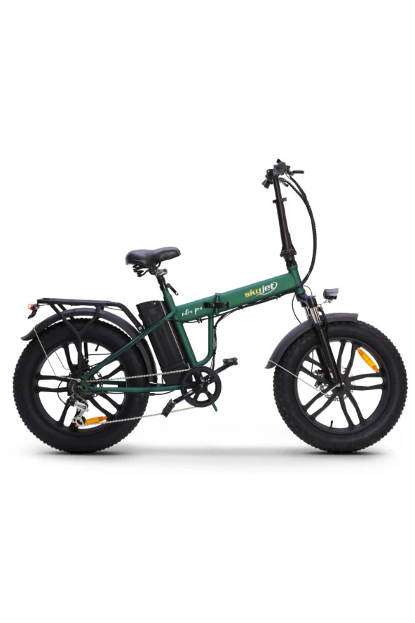 Skyjet Nitro Pro 250 W Yeşil Katlanabilir Elektrikli Bisiklet
