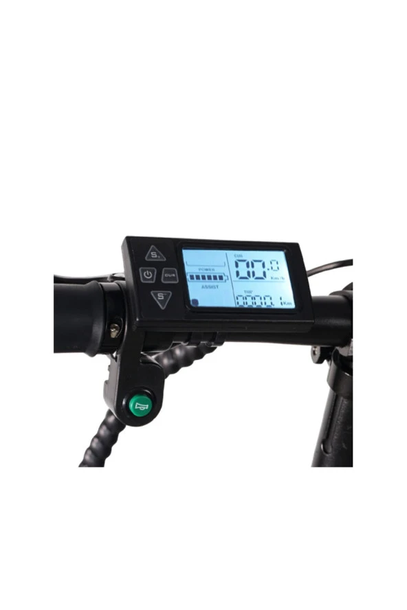 Skyjet Nitro Pro 250 W Yeşil Katlanabilir Elektrikli Bisiklet - 2