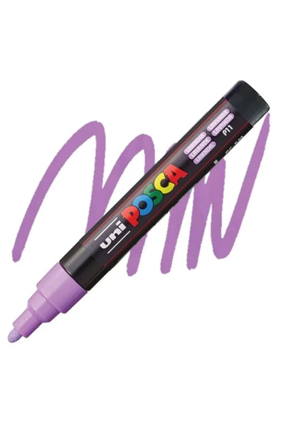UNİ POSCA SU BAZLI POSTER MARKER PC-5M 1.8-2.5 LAVANTA