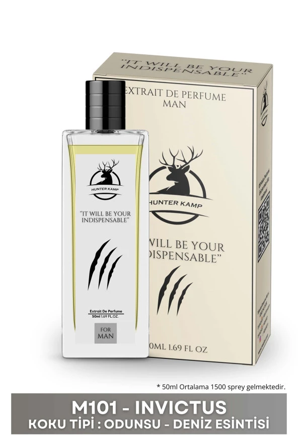 HUNTER KAMP M101- Erkek Parfüm Odunsu Man Eau De Perfume 50 ml - 4688