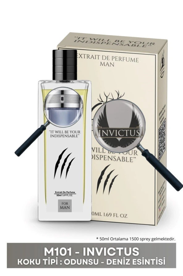 HUNTER KAMP M101- Erkek Parfüm Odunsu Man Eau De Perfume 50 ml - 4688 - 2