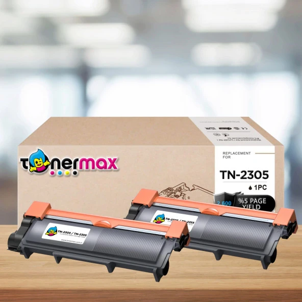 Brother DCP-L2700DW Muadil Toneri 2'li Paket / TN-2355 / TMX-L2700DW