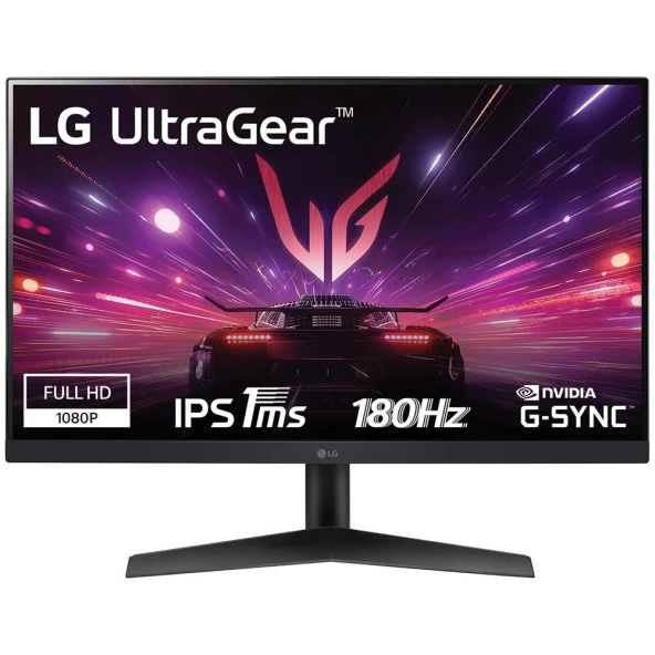 Lg Ultragear 23.8'' 24GS60F-B 180Hz 1Ms (Gtg) HDR10 Full Hd IPS Gaming Monitör