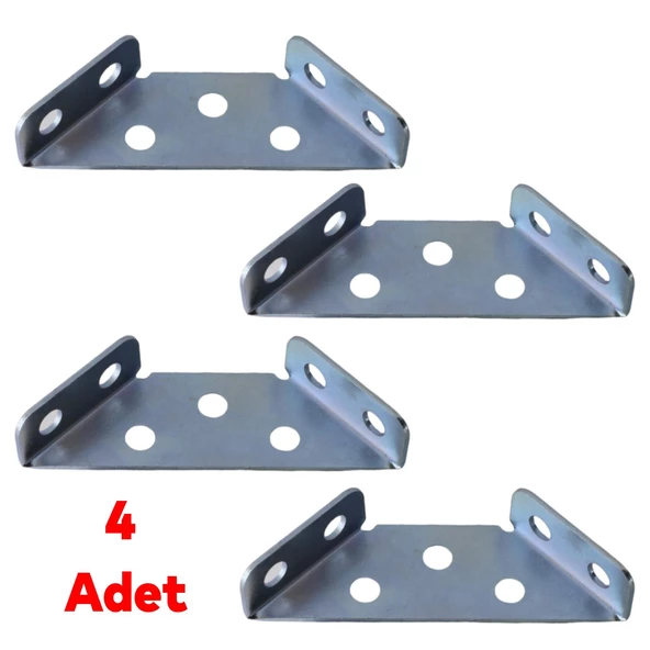 Pimapen PVC Pencere Kapı Sineklik Çerçeve Montaj Seti Plastik Kol Menteşe Çıt Çıt Tutamak 10'lu Set - Resim 4