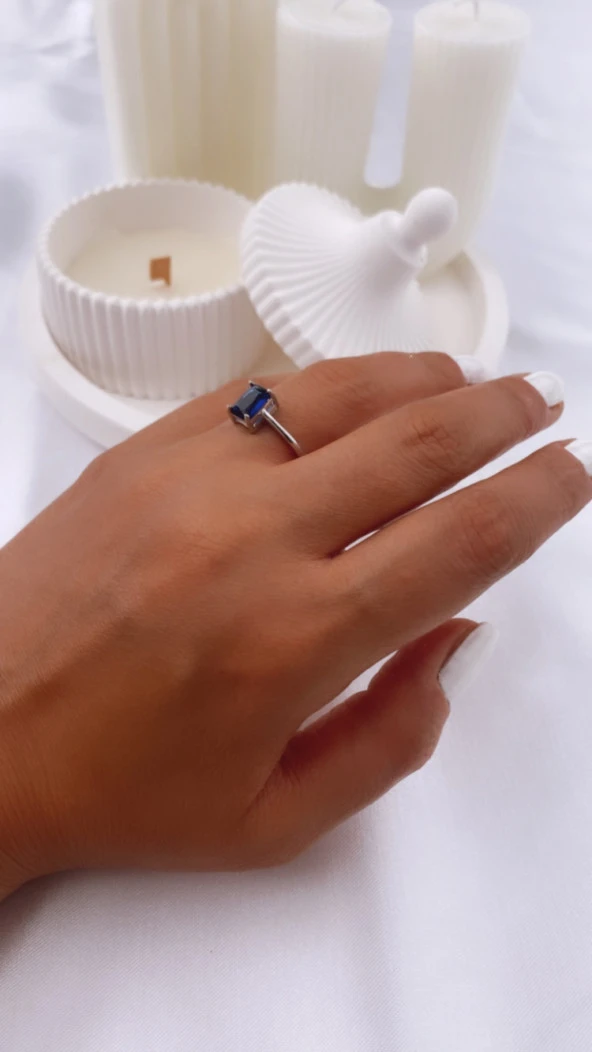 925 Ayar Kadın Gümüş (Silver) Yüzük ürün görseli 1