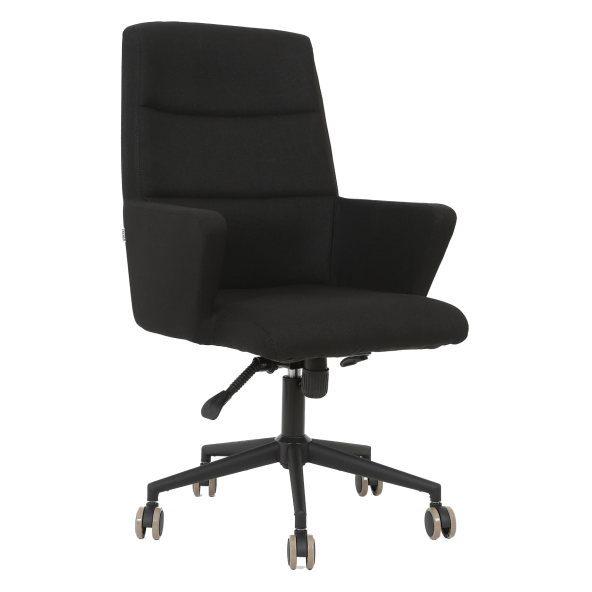 Hunt Mobilya Vaga Siyah Kumaş Ofis Çalışma Koltuğu - 2