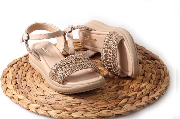 Papuçcity Sprs 02822 Kadın Günlük Sandalet - 5