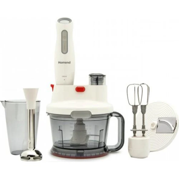 Altabi Blender Set Beyaz 1000 W