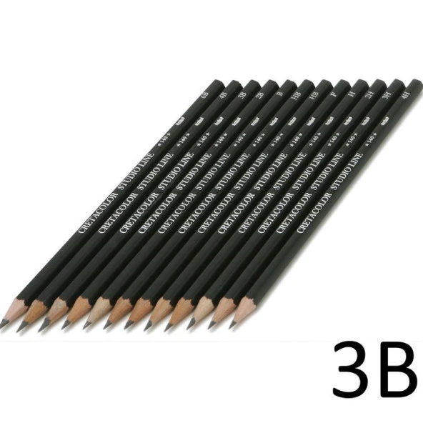 Cretacolor Studio Line Graphite Dereceli Kalem 3B (140 03) - 1 Adet