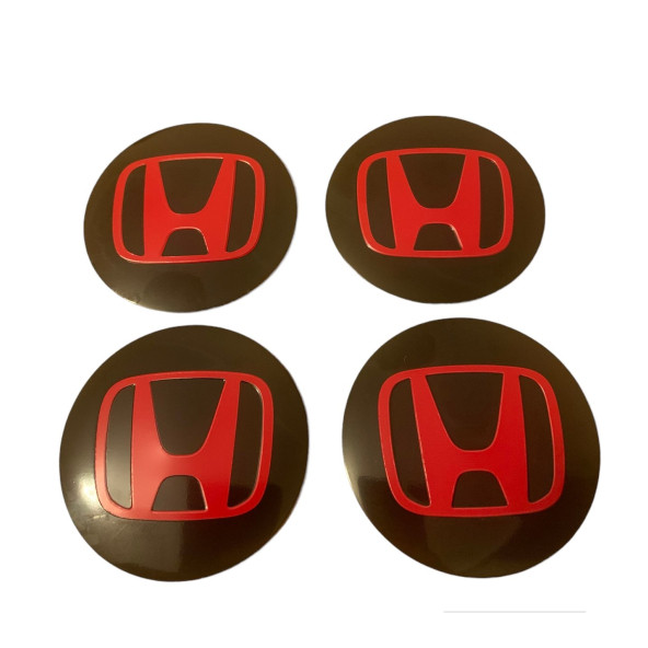 HONDA LOGOLU 56 MM ALÜMİNYUM JANT GÖBEK STICKER ürün görseli