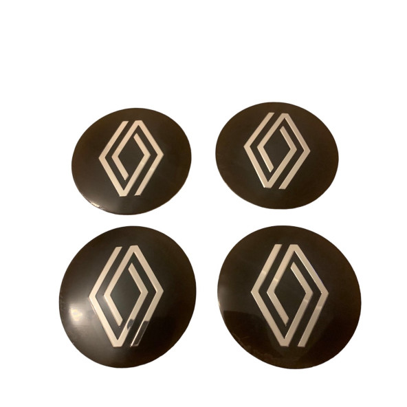 RENAULT YENİ NESİL LOGOLU 56 MM ALÜMİNYUM JANT GÖBEK STICKER ürün görseli