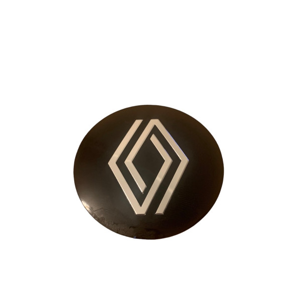 RENAULT YENİ NESİL LOGOLU 56 MM ALÜMİNYUM JANT GÖBEK STICKER - Resim 3