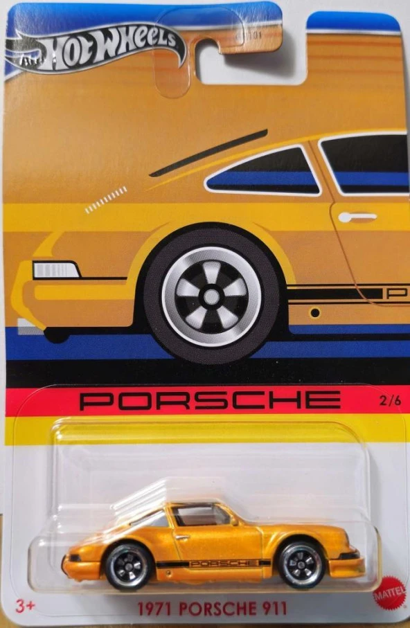 Hot Wheels 1:64 Tekli Arabalar - 1971 PORSCHE GRT01 - HRW57