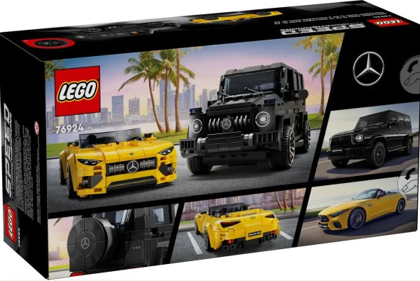 Lego Speed 76924 Mercedes-Amg G 63 & Mercedes-Amg Sl 63 - Resim 4