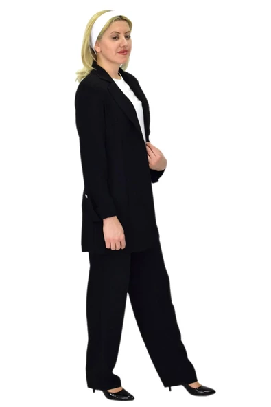 Kadın Ceket Pantolon Bluz 3 Lü Takım BGL-ST03808 - Resim 7