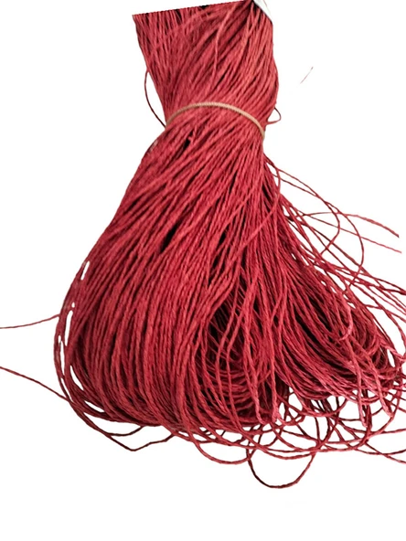 Kağıt İp Çile Kırmızı - Resim 2