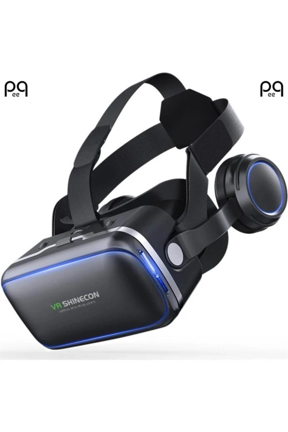 Shinecon Vr 3d Sanal Gerçeklik Gözlüğü 3.5-6.2 Inç Sc-G04E Stereo Kulaklıklı - 4