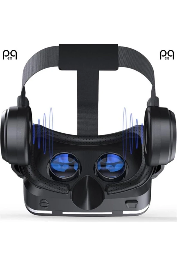 Shinecon Vr 3d Sanal Gerçeklik Gözlüğü 3.5-6.2 Inç Sc-G04E Stereo Kulaklıklı - 5