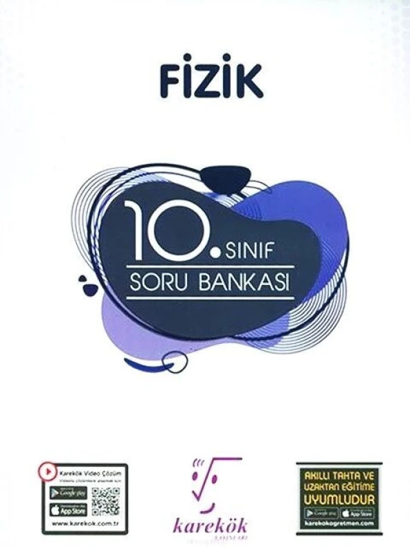 10.Sınıf Fizik Soru Bankası Karekök Yayınları