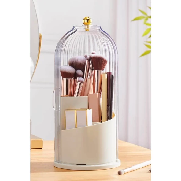 Piev House By House Çok Satan Süper 2 Si 1 Arada Fırçalık Makyaj Organizer Set - 7