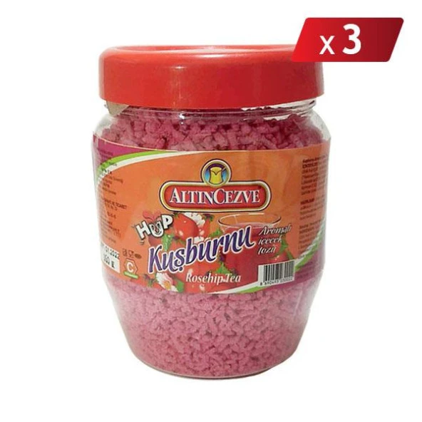Altıncezve Granül Kuşburnu Aromalı Içecek Tozu 300 gr - 3LÜ PAKET ürün görseli 1