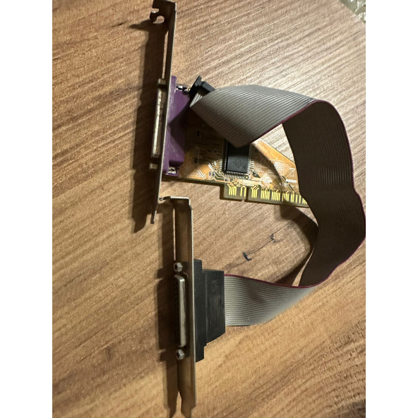 H9MPAR40XX PCI LPT 2 PORT Paralel Yazıcı Bağlantı Kartı V 2.0 SUN1888  2.EL