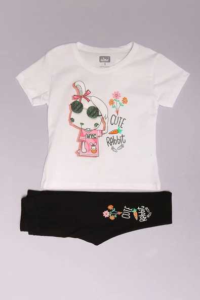 1-4 Yaş Çocuk Takım Beyaz - 524043.1576. - 3