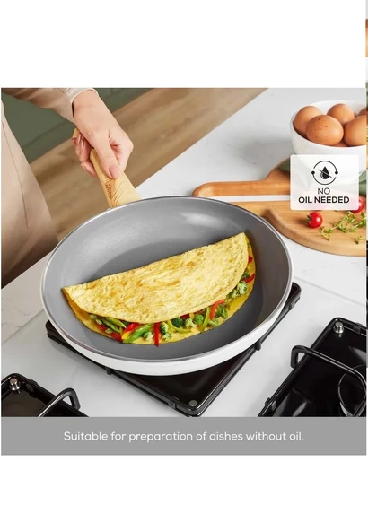 Karaca 15 Parça Tam Set Yanmaz ve Yapışmaz Tencere Seti - 3