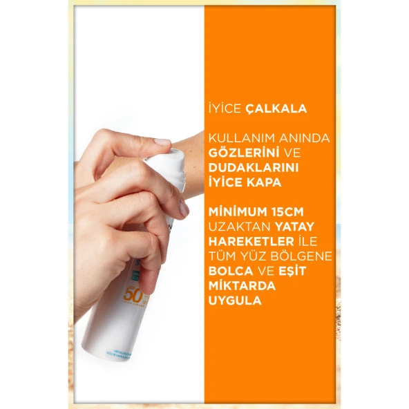 Garnier Ambre Solaire Makyaj Üstü Güneş Koruyucu Yüz Misti - 4