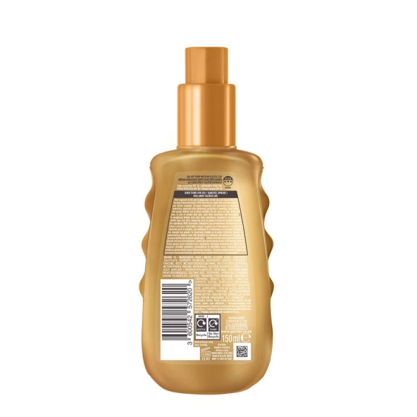 Garnier Ambre Solaire İdeal Bronzluk Güneş Koruyucu Sprey SPF30 150ML - 4