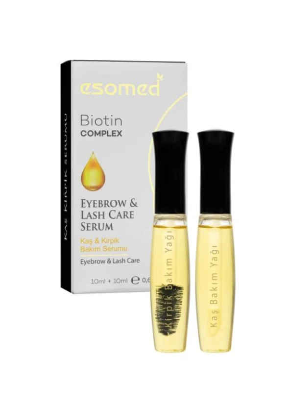 Esomed Eyebrow Lash Care Serum 10 Ml+10 Ml ürün görseli