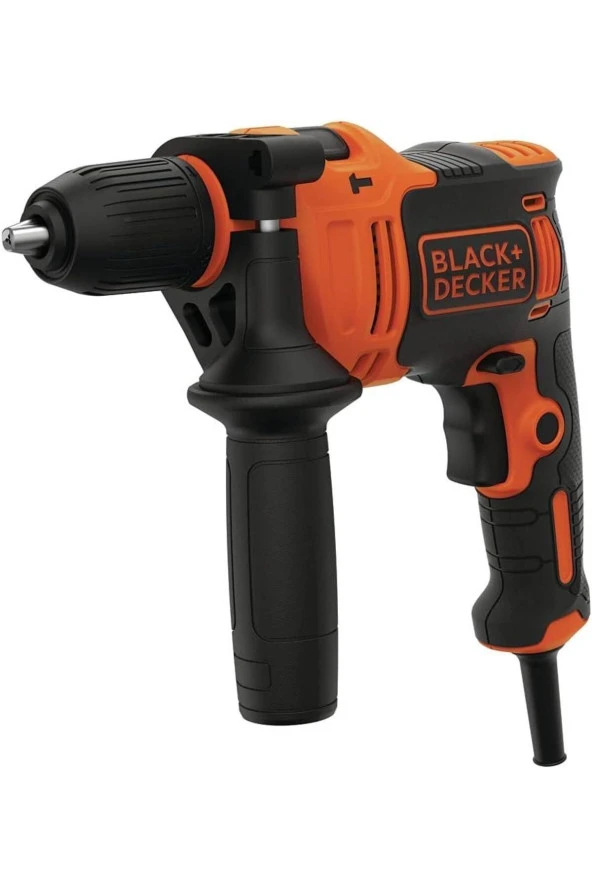 Black Decker Beh710 710watt 13 Mm Darbeli Matkap, Çok Renkli