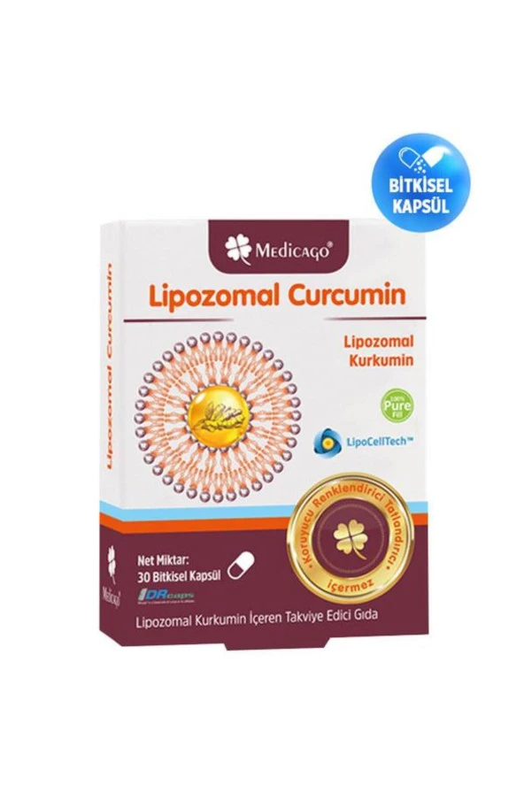 Medicago Liposomal Curcumin 30 Kapsül ürün görseli