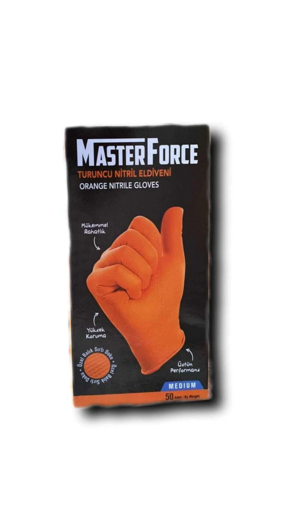 MASTER FORCE TURUNCU İŞ ELDİVENİ