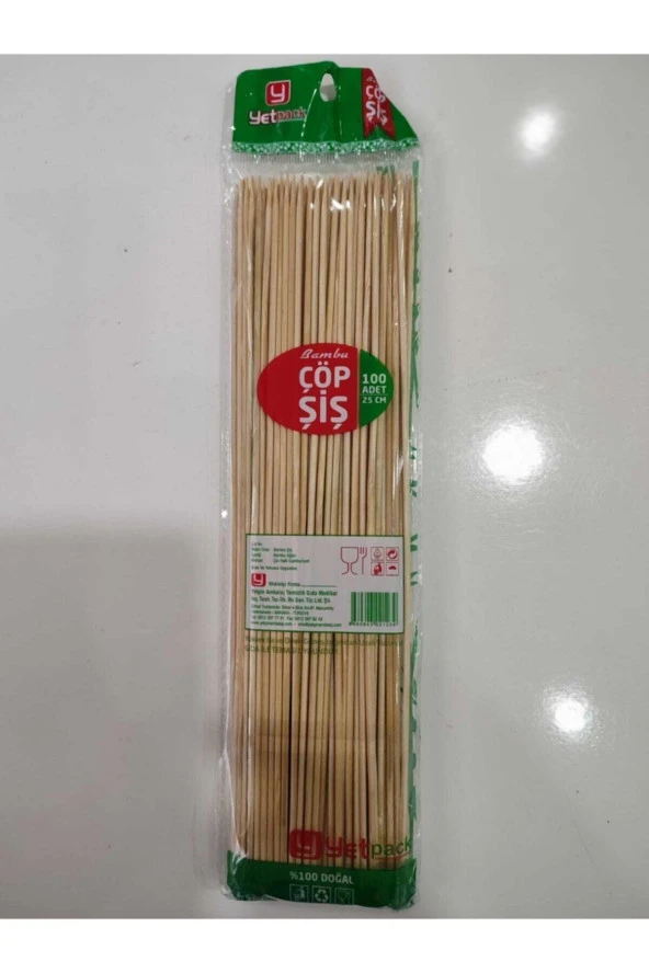 Yetpack Bambu Çöp Şiş