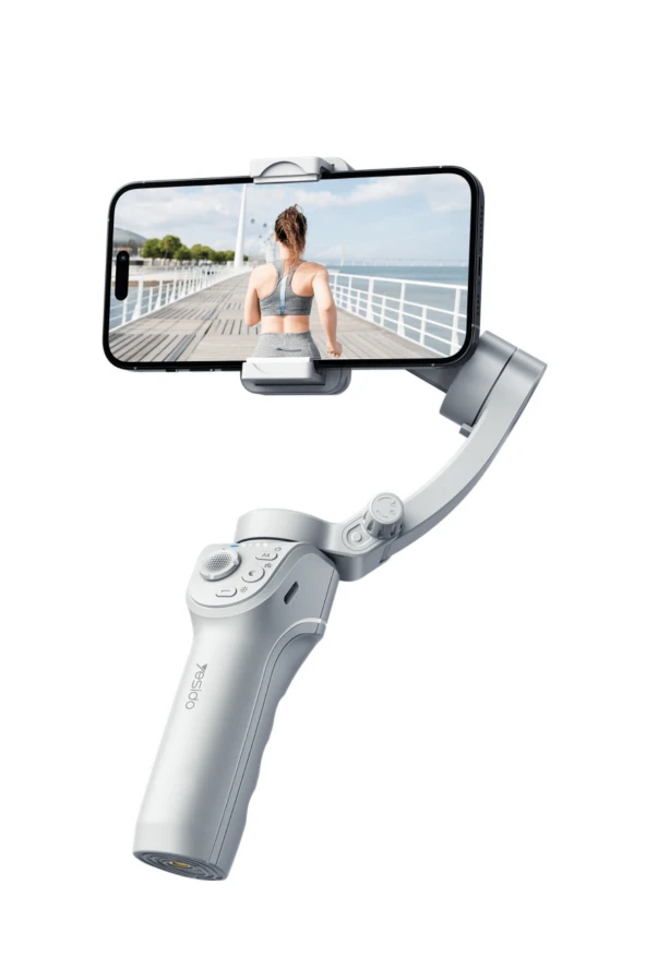 SFF18 360 Derece Otomatik Yüz Takipli Tripodlu BT 5.0 Selfie Gimbal