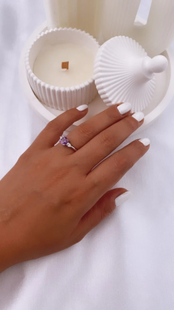 925 Ayar Kadın Gümüş (Silver) Yüzük ürün görseli 1