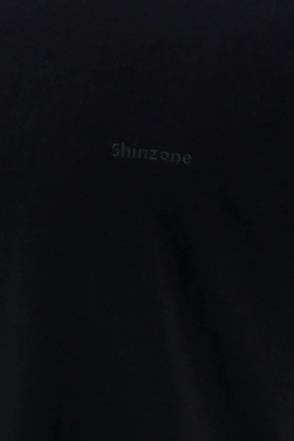 Erkek Bisiklet Yaka Standart Fit Siyah T-Shirt - 2