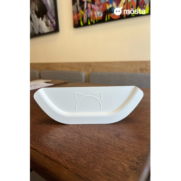 Ubtech C10 Pro+ Kameralı Otomatik Akıllı Kedi Tuvaleti için Aparat/Buffle, Kum Sıçratma Önleyici Aparat/Buffle - 3