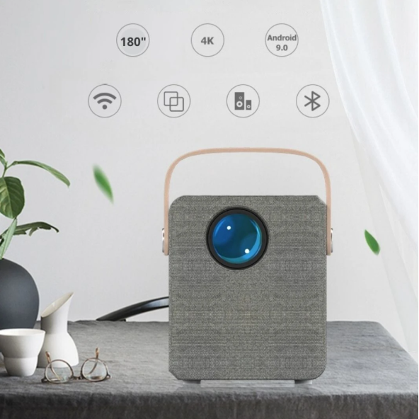 Android 4K Destekli  LCD LED Projeksiyon Cihazı - 3