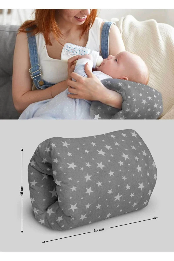 RevuBaby Portatif Silindir Bebek Emzirme Yastığı