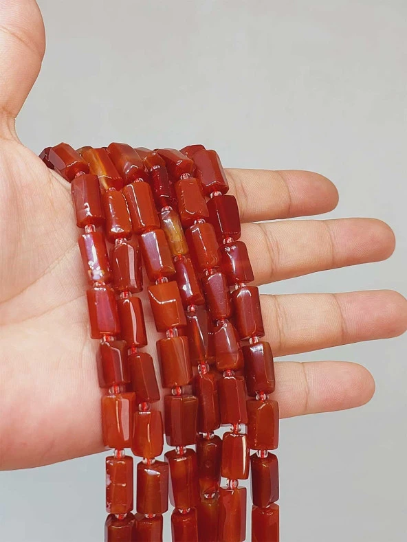 Akik Taşı 7x12mm Dizi (49920) ürün görseli