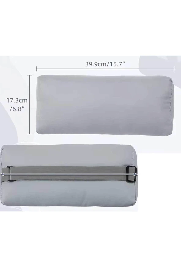 RevuBaby Sandalye Yastığı Bahçe Sandalyesi Yatığı Şezlong Baş Destel Yastığı - 2