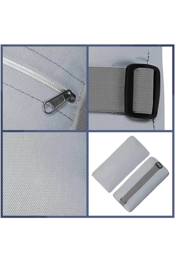 RevuBaby Sandalye Yastığı Bahçe Sandalyesi Yatığı Şezlong Baş Destel Yastığı - 3