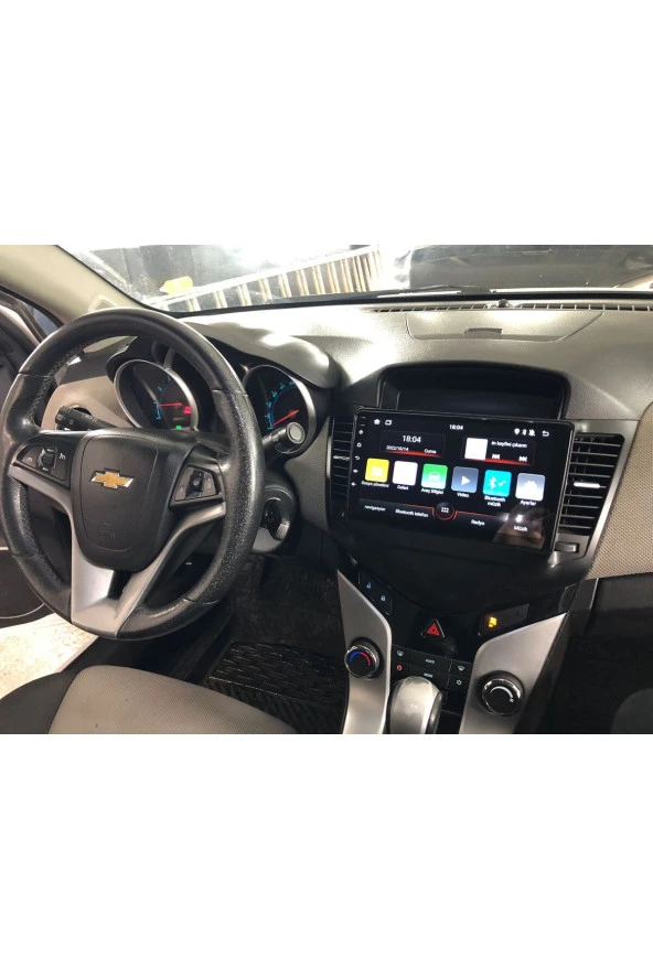 navicars CHEVROLET ESKİ CRUZE ANDROİD CARPLAY MULTİMEDYA 4 RAM 64 HAF. QLED AHD KAMERA