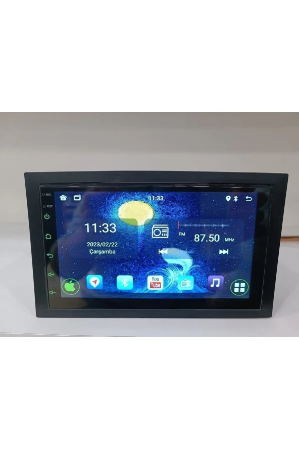 navicars 7 İNÇ ANDROİD 12 DABIL TEYP 2 GB RAM 32 GB HAFIZA CARPLAY-KAMERA - 1
