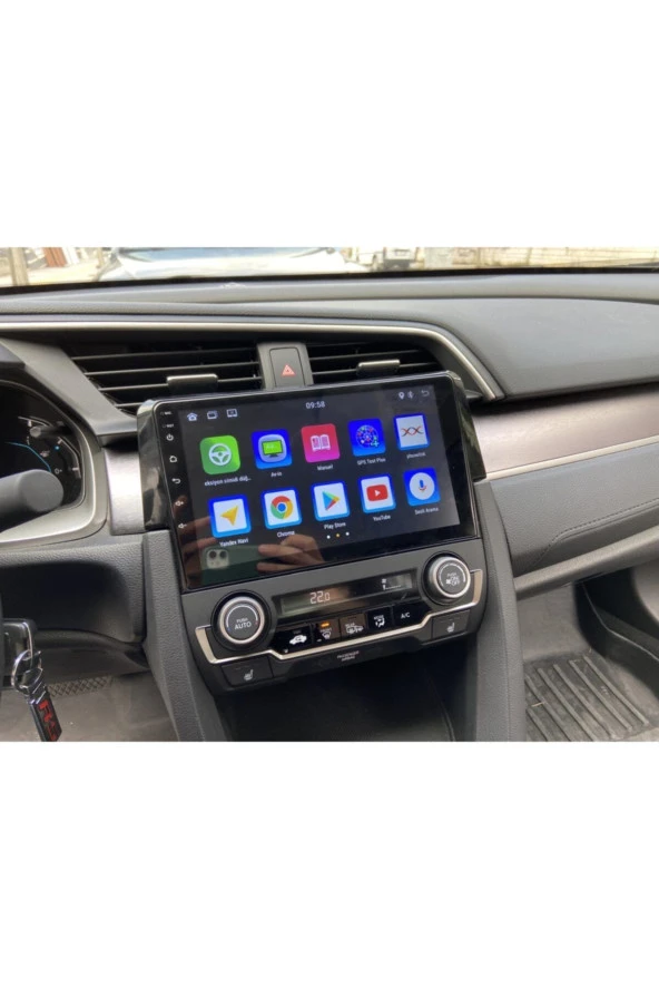 navicars Honda Civic Fc5 Android Carplay Multimedya Navigasyon Kamera