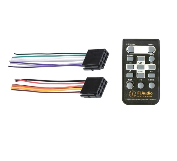 Fi Audio FR4000 Telefon Standlı Bluetooth/USB/AUX/SD/2 Anfi Çıkışlı Dijital Medya Çalar Oto Teyp - 6