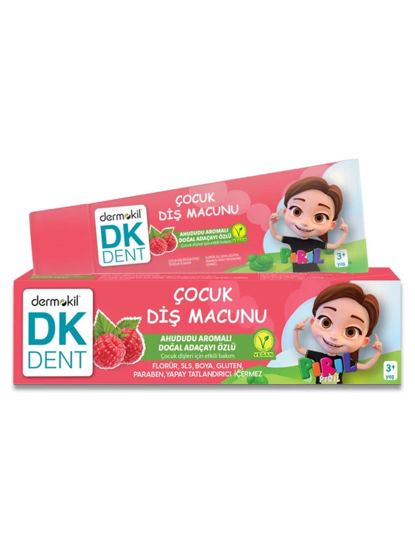 DK Dent Ahududu Aromalı Çocuk Diş Macunu 50 ml