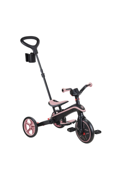 Globber Explorer 4İn1 Katlanabilir Bisiklet Koyu Pastel Pembe - Resim 3